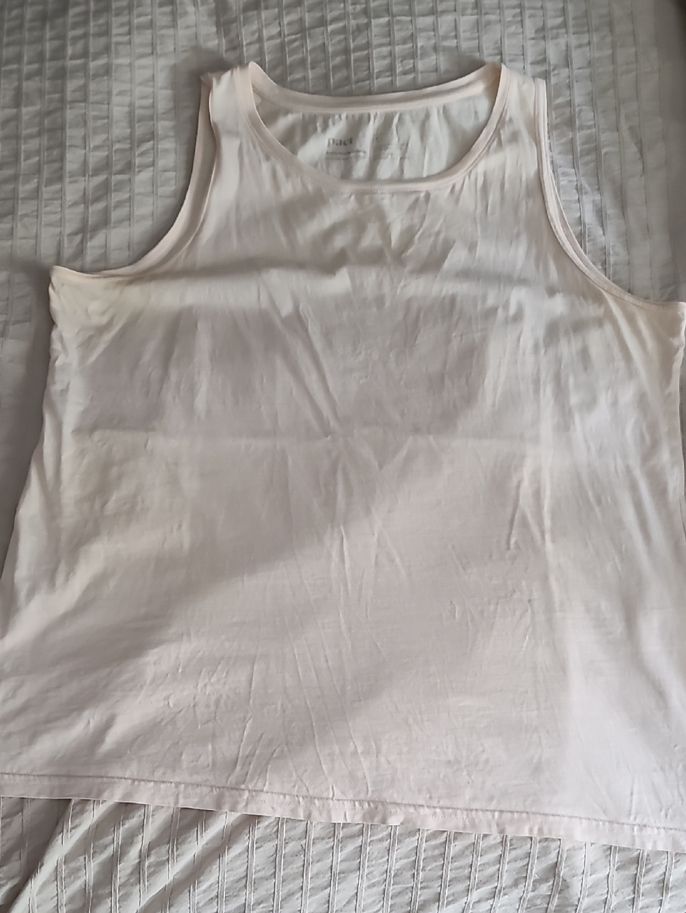 Pact Women's Light pink Tank Top